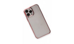 Newface iPhone 13 Pro Max Kılıf Element Silikon - Pembe