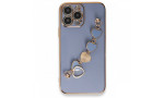 Newface iPhone 13 Pro Max Kılıf Esila Silikon - Gri