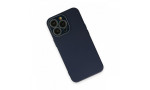 Newface iPhone 13 Pro Max Kılıf Lansman Glass Kapak - Lacivert