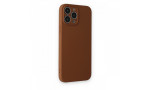 Newface iPhone 13 Pro Max Kılıf Nano içi Kadife Silikon - Kahverengi