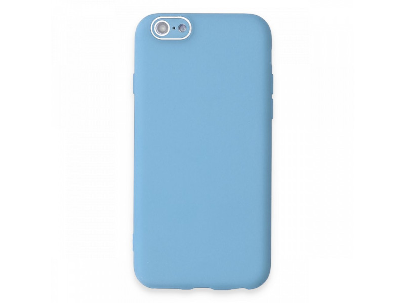 Newface iPhone 6 Kılıf Lansman Glass Kapak - Mavi