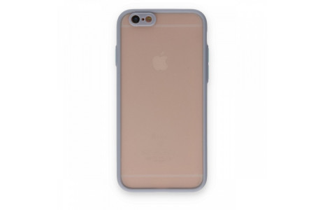Newface iPhone 6 Kılıf Montreal Silikon Kapak - Gri