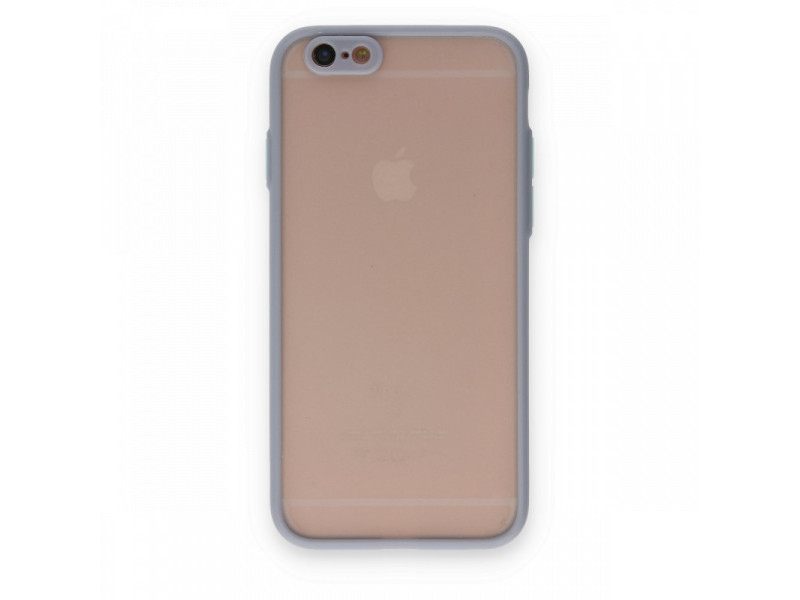 Newface iPhone 6 Kılıf Montreal Silikon Kapak - Gri