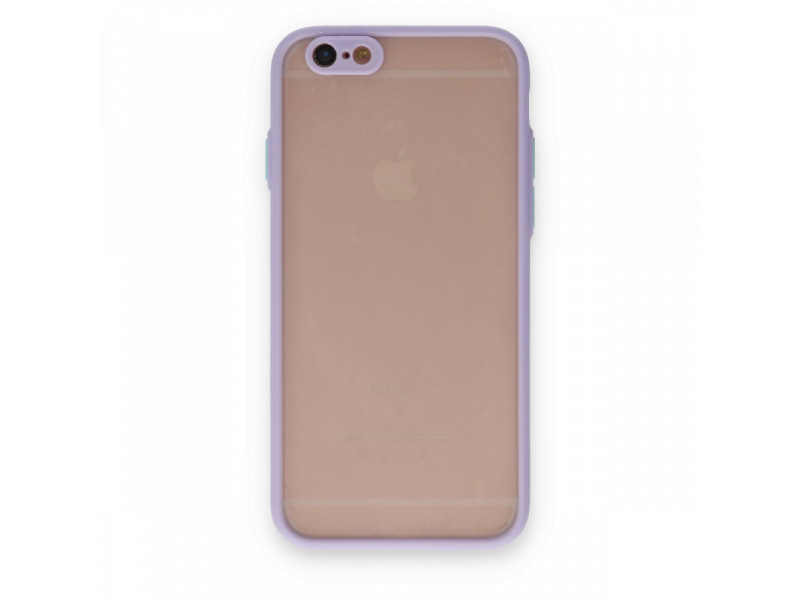 Newface iPhone 6 Kılıf Montreal Silikon Kapak - Mor
