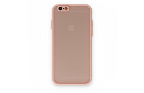 Newface iPhone 6 Kılıf Montreal Silikon Kapak - Pembe