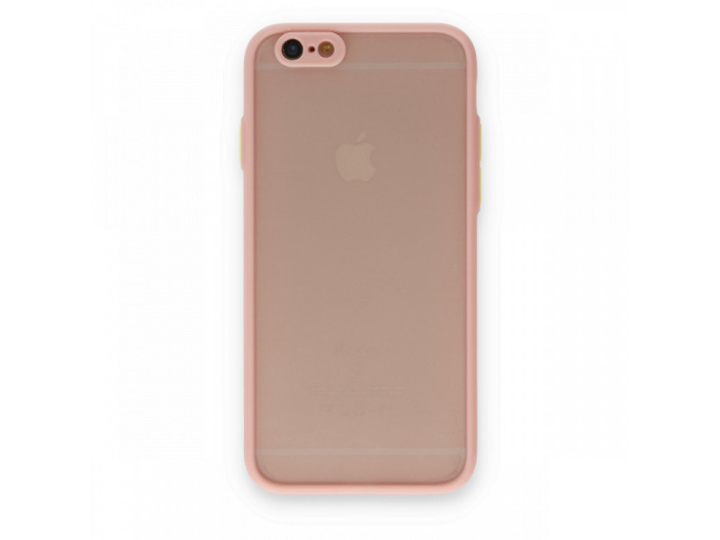 Newface iPhone 6 Kılıf Montreal Silikon Kapak - Pembe