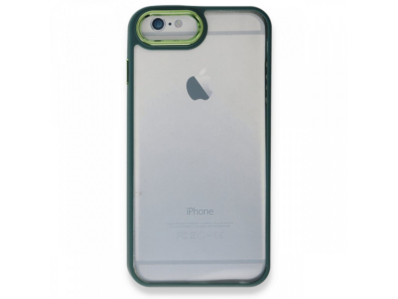Newface iPhone 6 Plus Kılıf Dora Kapak - Haki Yeşil