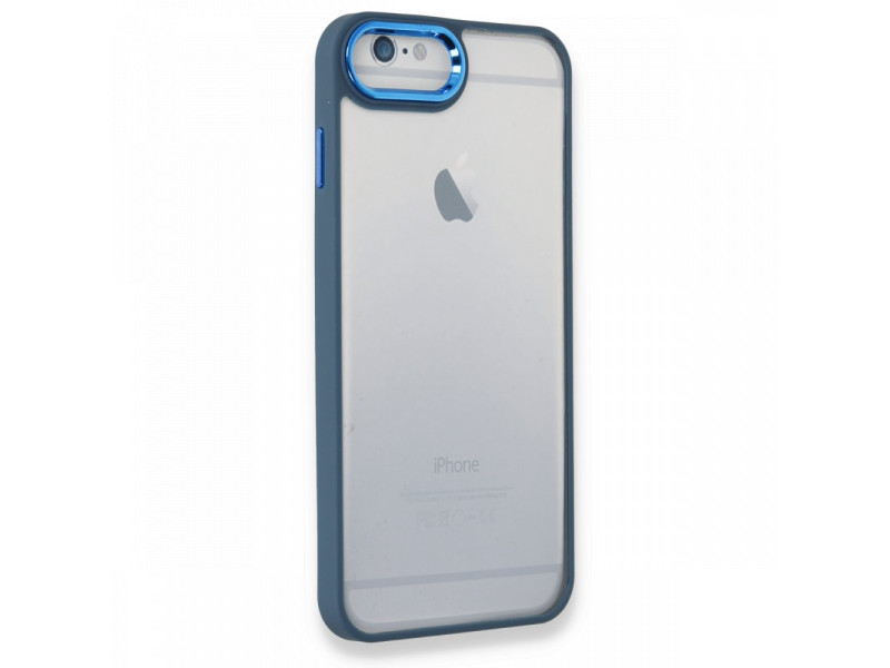 Newface iPhone 6 Plus Kılıf Dora Kapak - Mavi