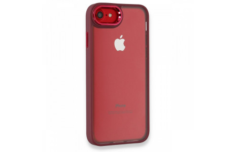 Newface iPhone 7 Kılıf Dora Kapak - Kırmızı