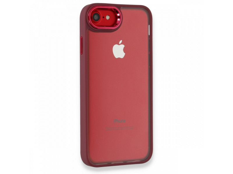 Newface iPhone 7 Kılıf Dora Kapak - Kırmızı