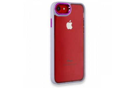 Newface iPhone 7 Kılıf Dora Kapak - Lila