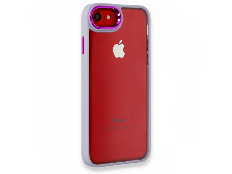 Newface iPhone 7 Kılıf Dora Kapak - Lila