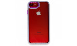 Newface iPhone 7 Kılıf Dora Kapak - Lila