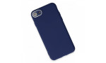 Newface iPhone 7 Kılıf Lansman Glass Kapak - Sky Blue