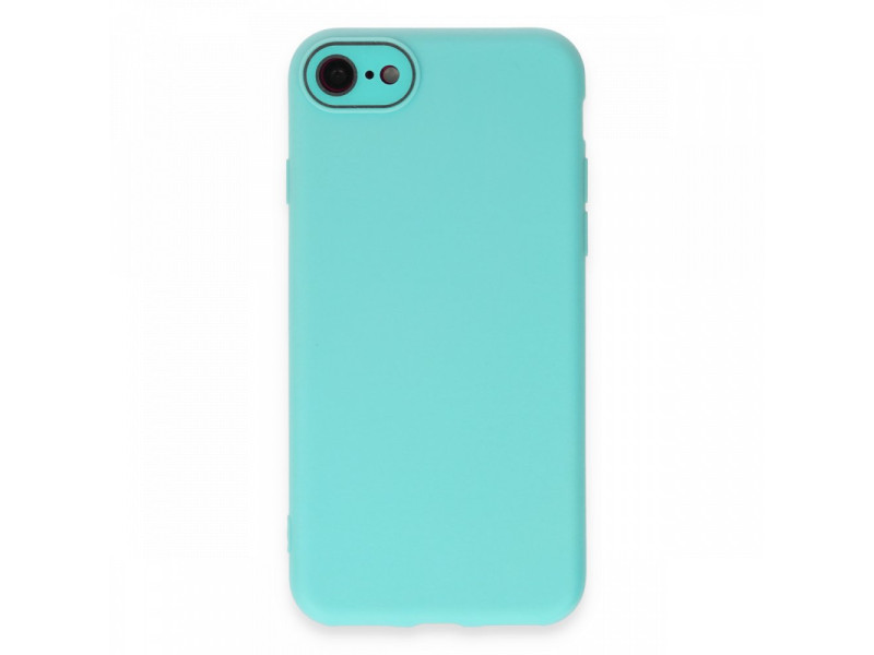 Newface iPhone 7 Kılıf Lansman Glass Kapak - Turkuaz