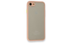 Newface iPhone SE 2020 Kılıf Montreal Silikon Kapak - Pembe