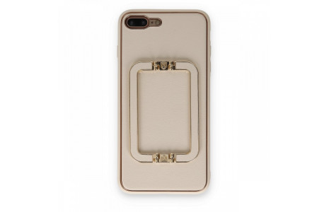 Newface iPhone 7 Plus Kılıf Coco Elit Kapak - Gold