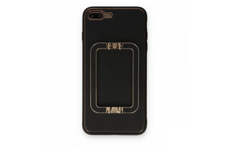 Newface iPhone 7 Plus Kılıf Coco Elit Kapak - Siyah