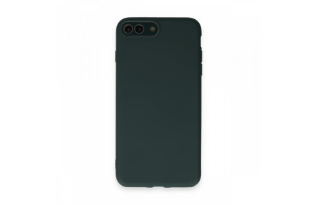 Newface iPhone 7 Plus Kılıf Lansman Glass Kapak - Koyu Yeşil