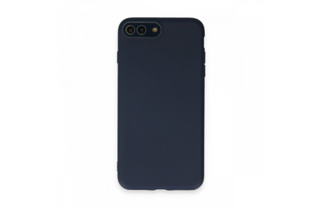 Newface iPhone 7 Plus Kılıf Lansman Glass Kapak - Lacivert