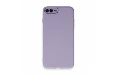 Newface iPhone 7 Plus Kılıf Lansman Glass Kapak - Lila