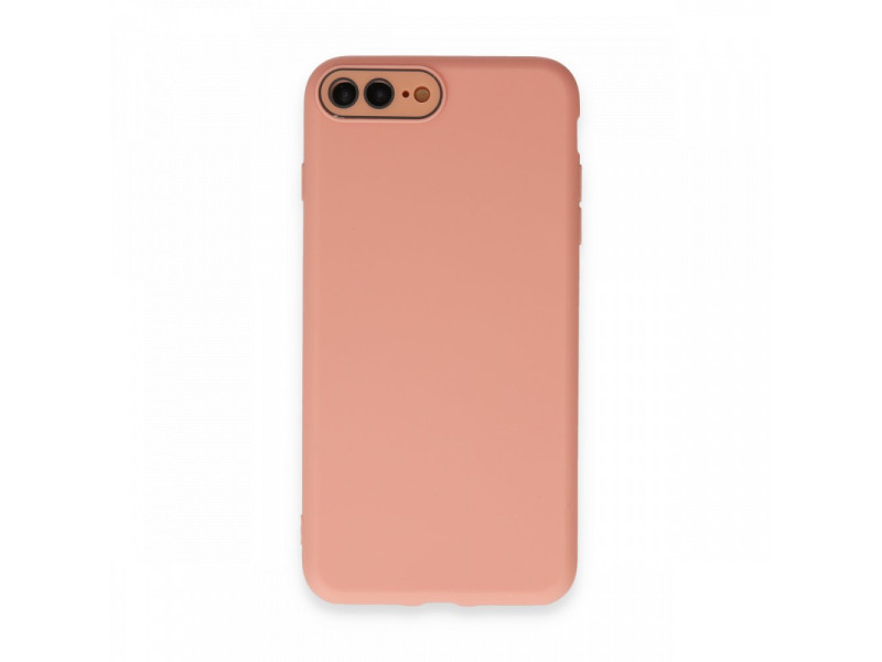 Newface iPhone 7 Plus Kılıf Lansman Glass Kapak - Pembe