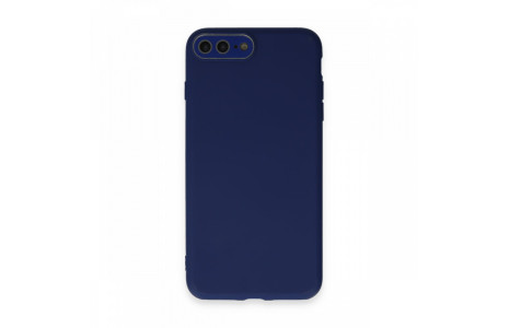 Newface iPhone 7 Plus Kılıf Lansman Glass Kapak - Sky Blue