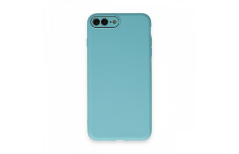 Newface iPhone 7 Plus Kılıf Lansman Glass Kapak - Turkuaz