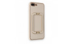 Newface iPhone 8 Plus Kılıf Coco Elit Kapak - Gold