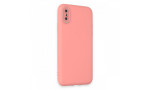 Newface iPhone X Kılıf Lansman Glass Kapak - Pembe