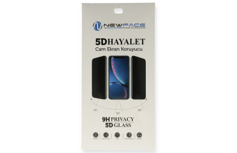 Newface Samsung Galaxy A02 5D Hayalet Cam Ekran Koruyucu
