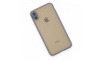 Newface iPhone XS Kılıf Montreal Silikon Kapak - Gri