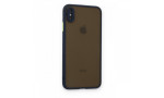 Newface iPhone XS Kılıf Montreal Silikon Kapak - Lacivert