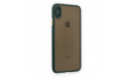 Newface iPhone XS Kılıf Montreal Silikon Kapak - Yeşil