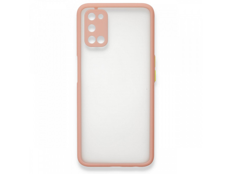 Newface Oppo A52 Kılıf Montreal Silikon Kapak - Pembe