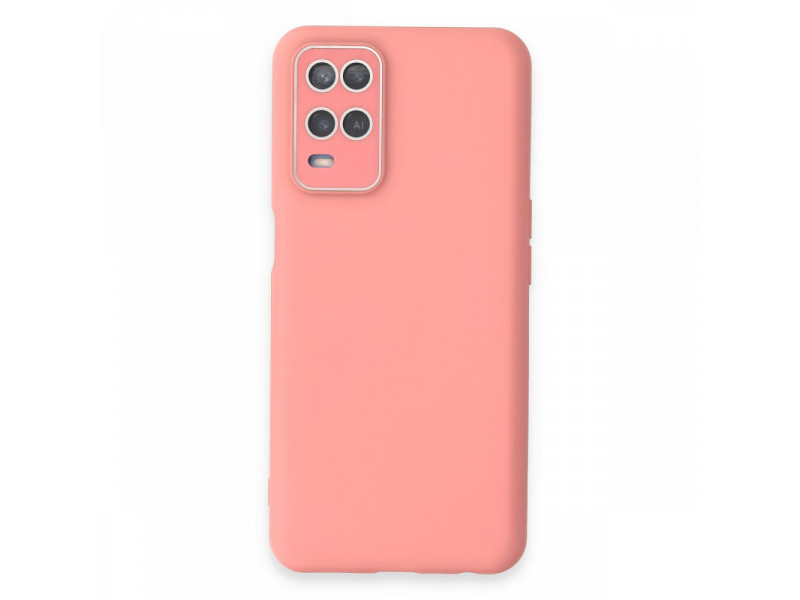 Newface Oppo A54 4G Kılıf Lansman Glass Kapak - Pembe