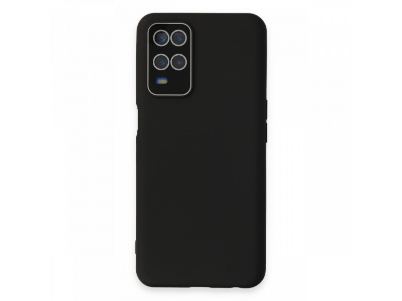 Newface Oppo A54 4G Kılıf Lansman Glass Kapak - Siyah