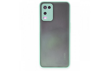 Newface Oppo A54 4G Kılıf Montreal Silikon Kapak - Turkuaz