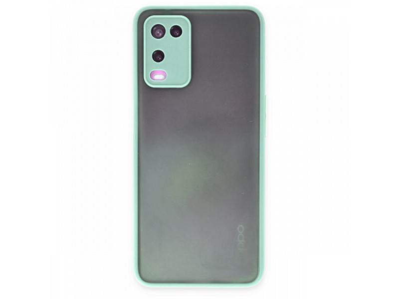 Newface Oppo A54 4G Kılıf Montreal Silikon Kapak - Turkuaz