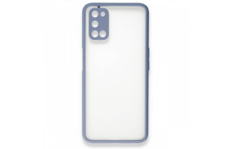 Newface Oppo A72 Kılıf Montreal Silikon Kapak - Gri