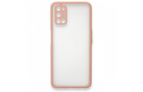 Newface Oppo A72 Kılıf Montreal Silikon Kapak - Pembe