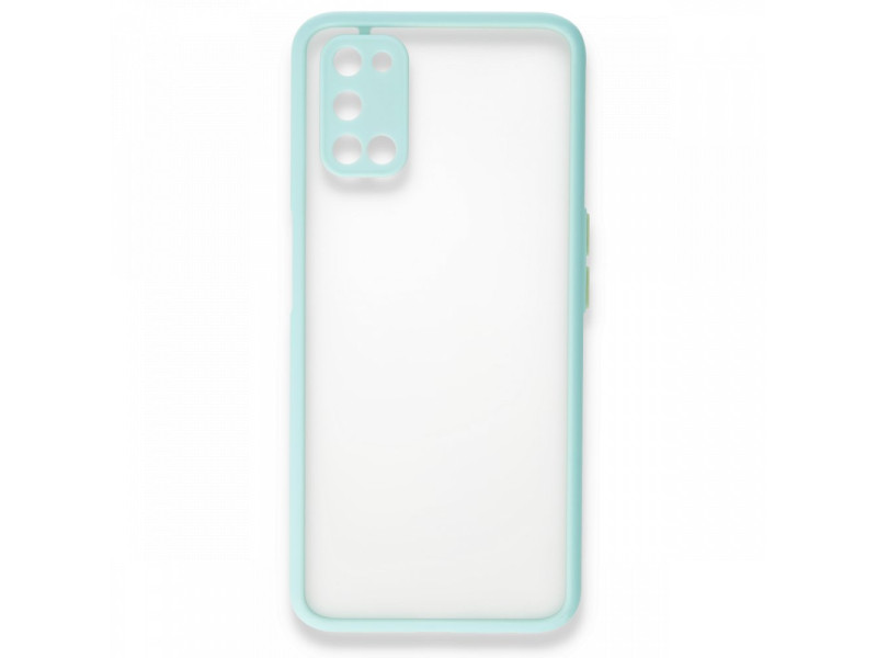 Newface Oppo A72 Kılıf Montreal Silikon Kapak - Turkuaz