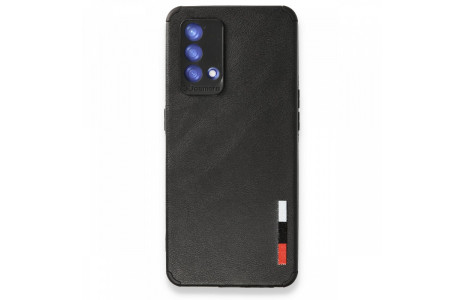Newface Oppo A74 4G Kılıf Loop Deri Silikon - Siyah