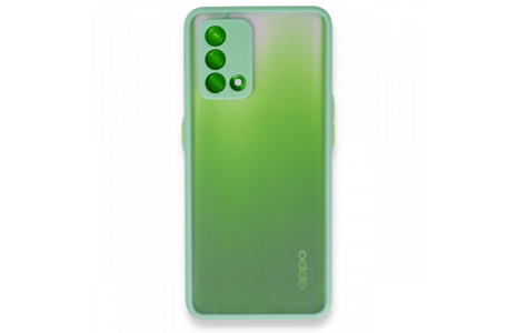 Newface Oppo A74 4G Kılıf Montreal Silikon Kapak - Turkuaz