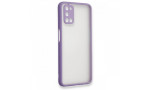 Newface Oppo A92 Kılıf Montreal Silikon Kapak - Mor