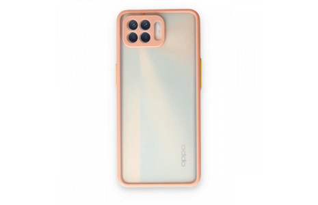 Newface Oppo Reno 4 Lite Kılıf Montreal Silikon Kapak - Pembe