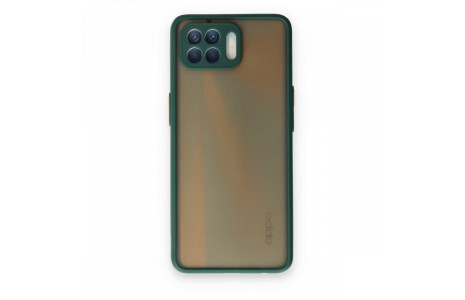 Newface Oppo Reno 4 Lite Kılıf Montreal Silikon Kapak - Yeşil