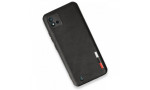 Newface Realme C11 2021 Kılıf Loop Deri Silikon - Siyah