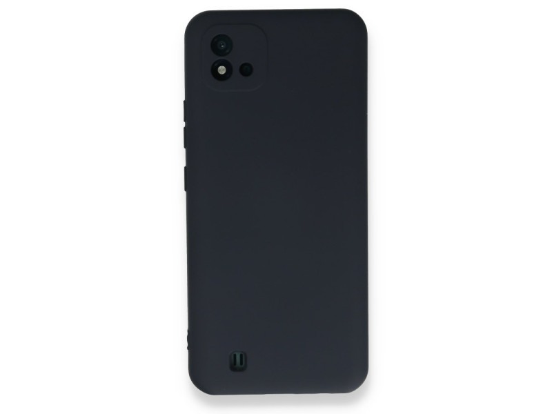 Newface Realme C11 2021 Kılıf Nano içi Kadife Silikon - Lacivert
