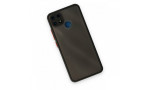 Newface Realme C25 Kılıf Montreal Silikon Kapak - Siyah